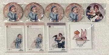 NU:카니발 홀로그램 캔뱃지 혜택 클리어 카드 에스터 모르피스