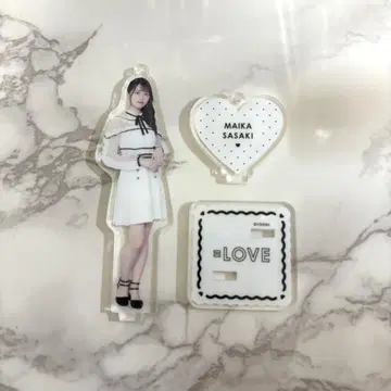 =LOVE 이코라브 사사키 마이카 4주년 의상 아크릴 스탠드