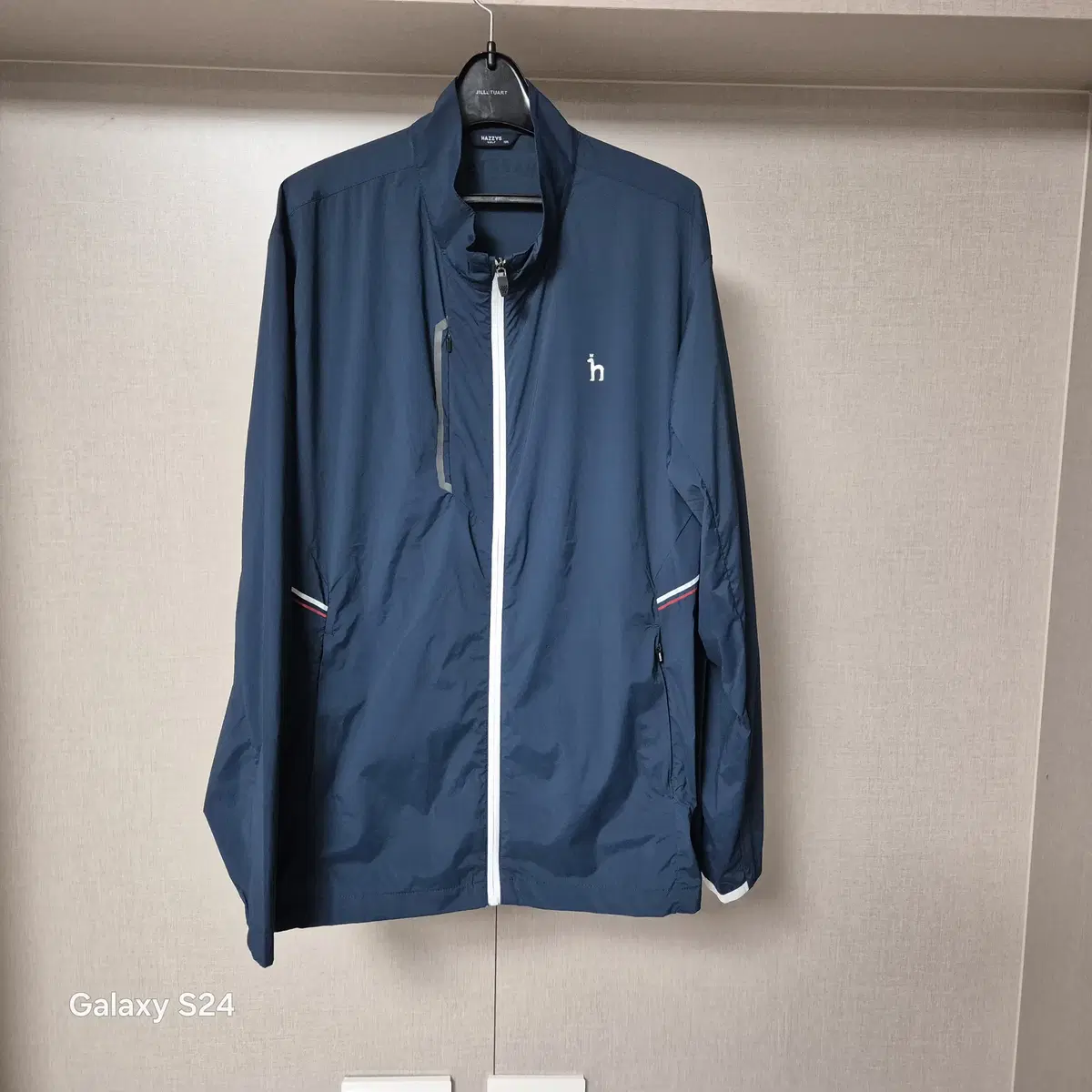 HAZZYS ゴルフ⛳105 HAZZYS | 헤지스 105) Hazzys Golf (2023) Men's Wrinkle Zip-Up