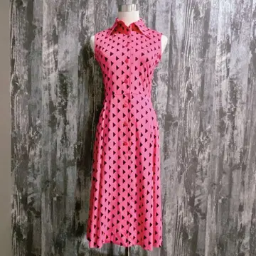 [HANAE MORI] 슬리브리스 원피스