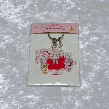 산리오 마론 크림 3줄 아크릴 키링
