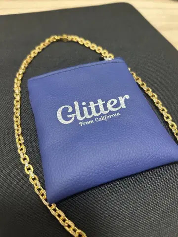 glitter 골드 체인
