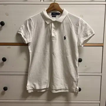 Polo Ralph Lauren 스키니 핏 폴로 셔츠 화이트