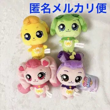 캐치! 티니핑 봉제 인형 마스코트 전4종 세트 컴플리트