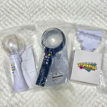 나니와단시 응원봉 3개 세트 +Alpha POP MALL 1st