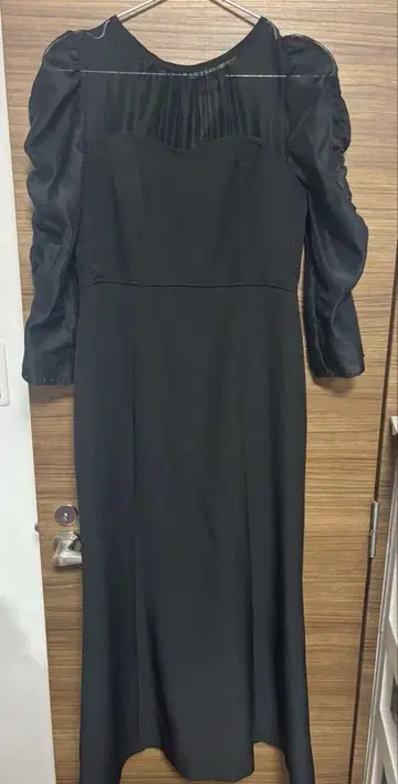 Rirandture 블랙 롱 드레스