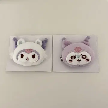 치이카와 (먼작귀) 산리오 헤어 클립 모몽가 쿠로미