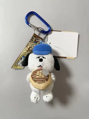 [오사카 아베노점 한정 올라프] 카라비너 봉제 인형 오코노미야키 마스코트