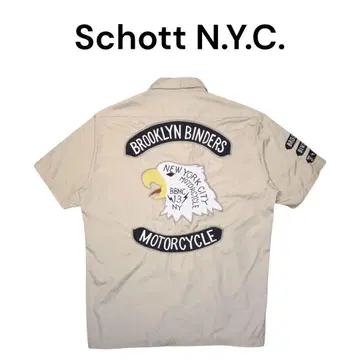 Schott N.Y.C. BrooklynBinders 반팔 셔츠 샷