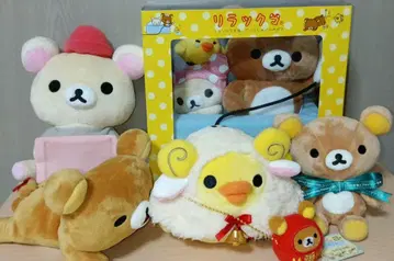 리락쿠마 봉제 인형 세트