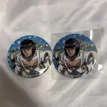 죠죠월드 3 부챠라티 글리터 캔뱃지 JOJO