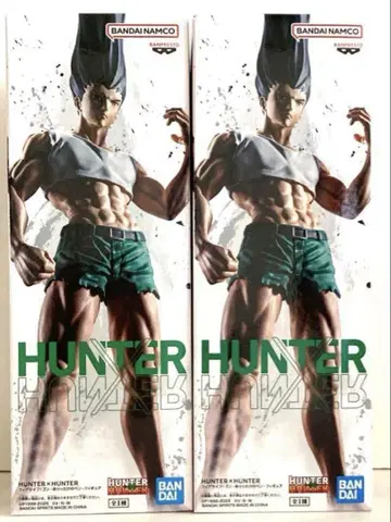 HUNTER x HUNTER 피그라이프! 곤 있는 힘껏 펜 피규어 2점