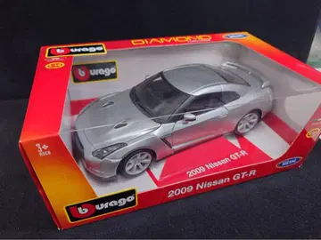 부라고 Burago 1/18 미니카 닛산 GTR R35 실버