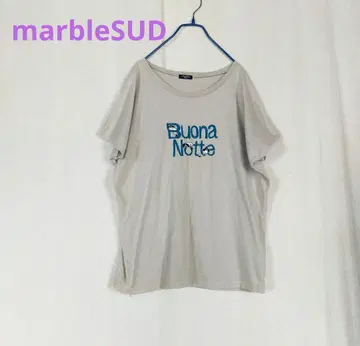marbleSUD 티셔츠 자수 개