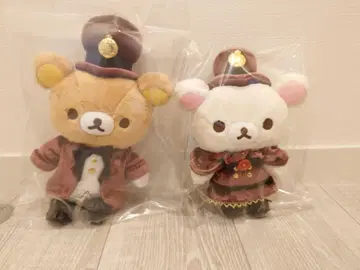 모아모아 봉제 인형 리락쿠마 스토어 도쿄역 컨시어지 2체 세트