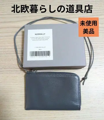 미사용 새상품급 북유럽 생활용품점 normally 미니 L자 지갑
