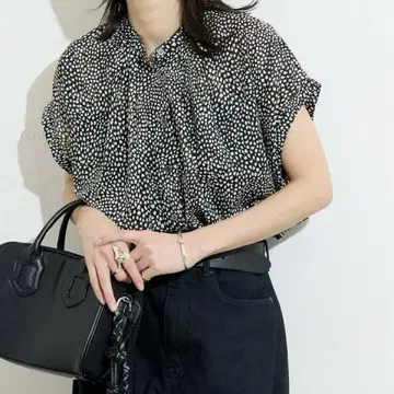새상품 80론 턱 볼륨 셔츠