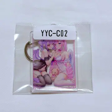 Yuyuko 아크릴 키체인 웹폰 새상품 CO2 아크릴 키링