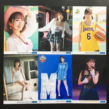 7224 모닝구 무스메. 노나미 미키 브로마이드 6장 세트