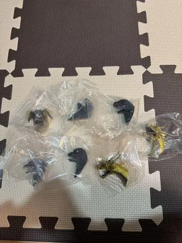 제일복권 고질라 피규어 G상 몬스터 헤드 마그넷 컴프 기도 2개