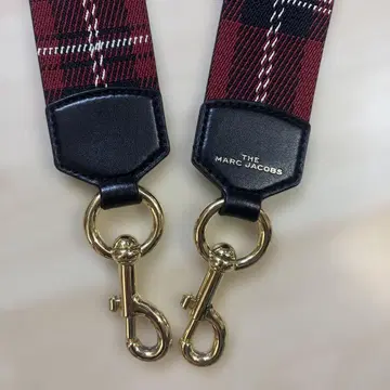 THE MARC JACOBS 숄더 스트랩 빨검 체크