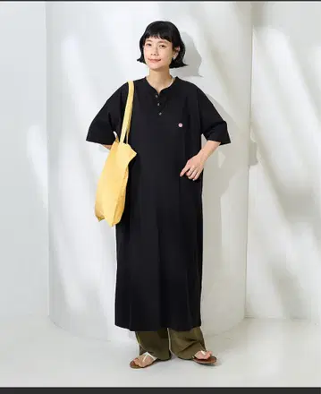 RED KAP x FREAK'S STORE 별주 헨리넥 원피스