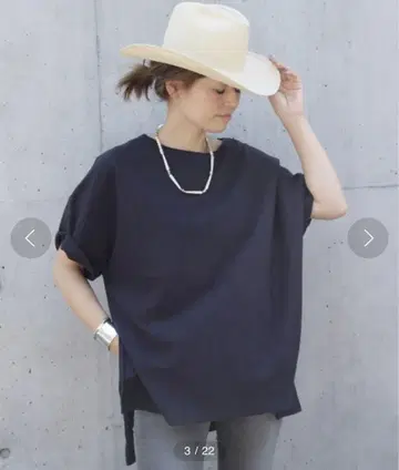 calux 스미 블랙 오버 사이즈 티셔츠 반팔