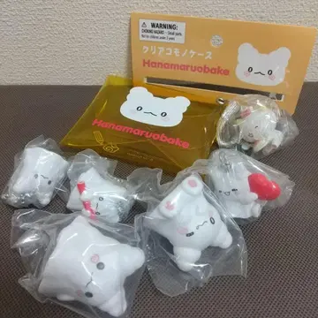 하나마루 유령 클리어 코모노 케이스 마루마루와 함께 마스코트 가오파루