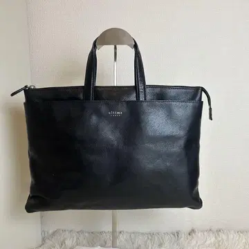 ultima TOKYO 브리프 케이스 가죽 블랙 A4 수납 가능