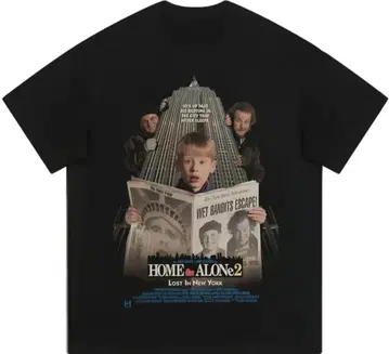 HOME ALONE 2 티셔츠 블랙