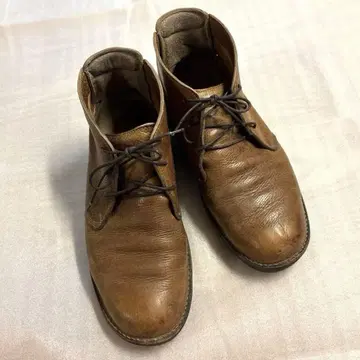 Danner 브라운 가죽 처카 부츠