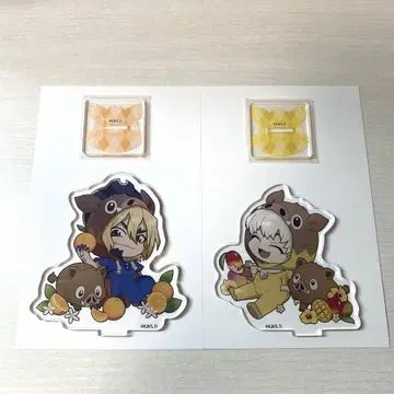 Dr.STONE 파보테리아 나나미 류스이 사이온지 깃털 아크릴 스탠드
