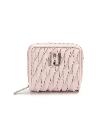 JILLSTUART 미러 J 메탈 월렛 핑크