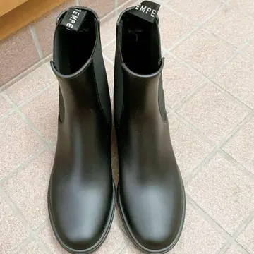 템퍼레이트 레인부츠 38 블랙