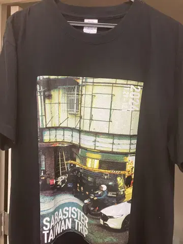 사바시스터 대만 T셔츠 블랙 블랙