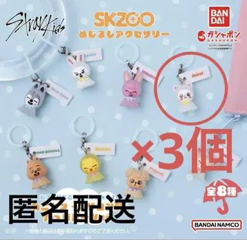 SKZOO 메지루시 액세서리 Jiniret 현진 3개 세트