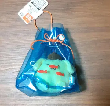 산리오 폼폼푸딩 포장마차 마스코트 금붕어 잡기 봉제 인형