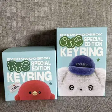 BYEONWOOSEOK KEYRING 평우석 키링 세트