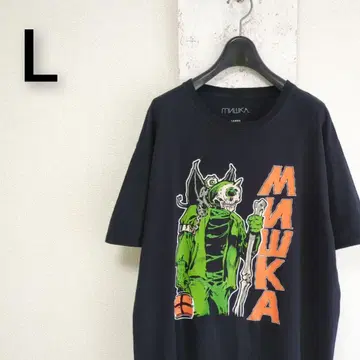 mishka 미시카 Gatekeeper 티셔츠 블랙 스케이트보드
