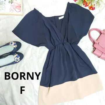 새상품급 BORNY 튜닉 (F) 바이컬러 / 한국 패션