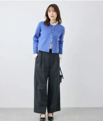 완판! 새상품! 밀라노 리브 골드 버튼 니트 가디건 로페피크닉