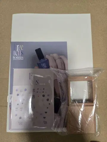 Freecus 컬렉션 북 네일 씰 우드 케이스 우드 캡