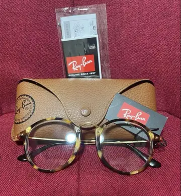 Ray-Ban 토터스 쉘 라운드 안경
