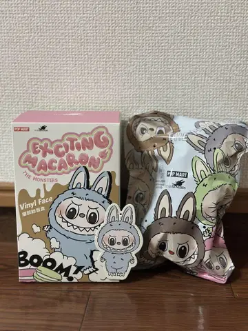 라부부 Labubu Exciting Macaron 봉제인형 SEASALT