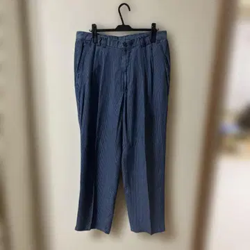 스트라이프 슬랙스 팬츠