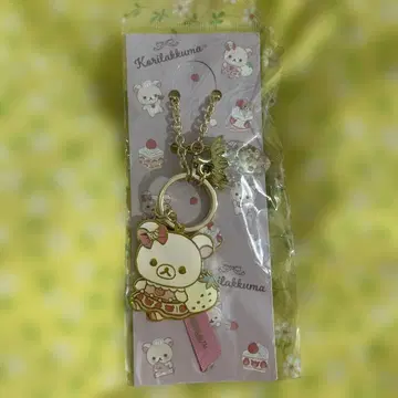 코리락쿠마 스토어 한정 스트로베리 숏케이크 백참