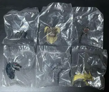 제일복권 고질라 대괴수열전 몬스터 헤드 마그넷 컴프 6종