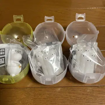 MOOMIN 미니어처 램프 Part3 가챠 무민 뇨로뇨로 2개