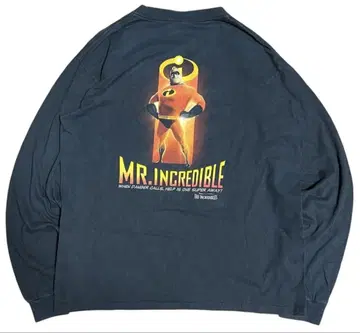 00s Mr. Incredibles 롱 T 긴팔 영화 티셔츠