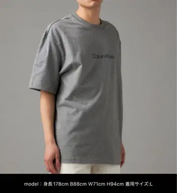 Calvin Klein 캘빈클라인 티셔츠 유니섹스 크루넥
